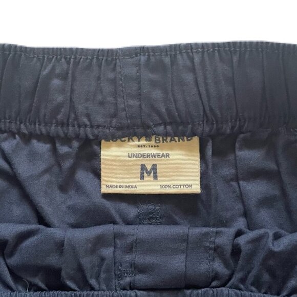 Lucky Brand Boxer Shorts Mens Medium 100% cotton classic underwear - Picture 4 of 5